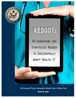 Cover of Reboot Meaningful Use Report