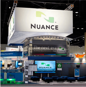 Nuance Booth at HIMSS